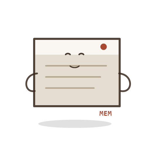 Memory sticker